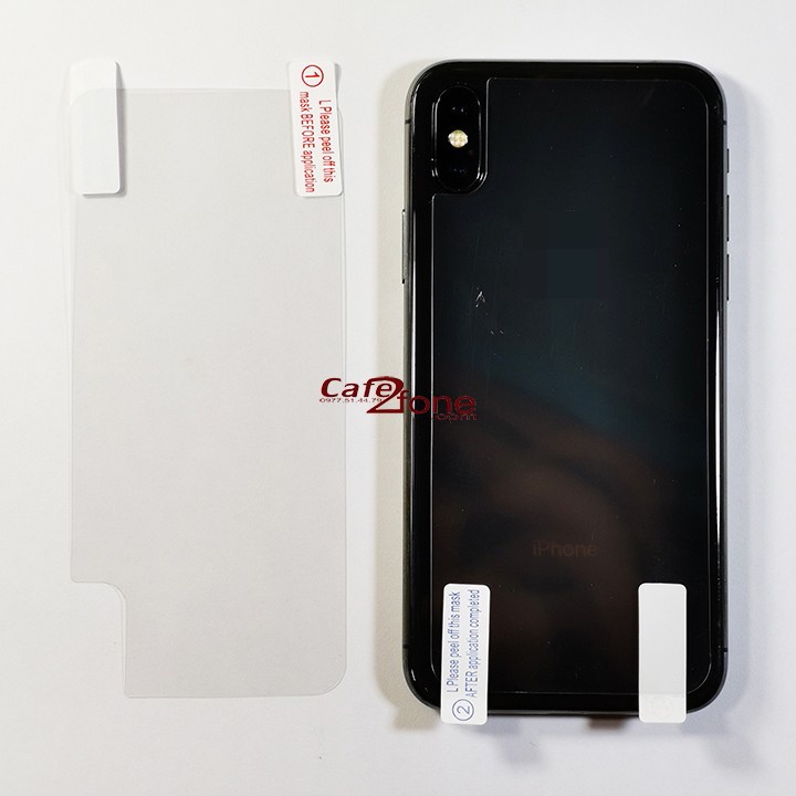 Miếng dán lưng iPhone PPF bảo vệ mặt lưng chống trầy xước đủ mã - Cafe2fone