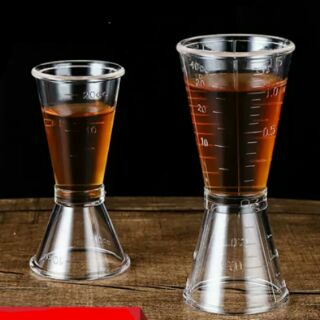Cốc đong nhựa jigger 2 đầu định lượng pha chế