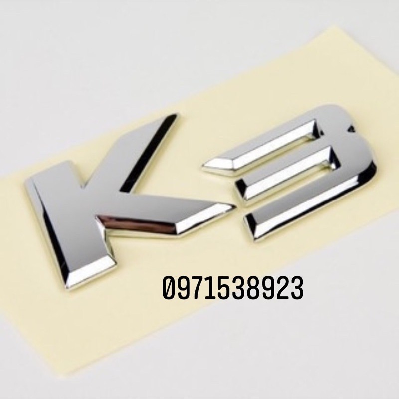 chữ nổi KIA K3 xịn chính hãng 86311A7000
