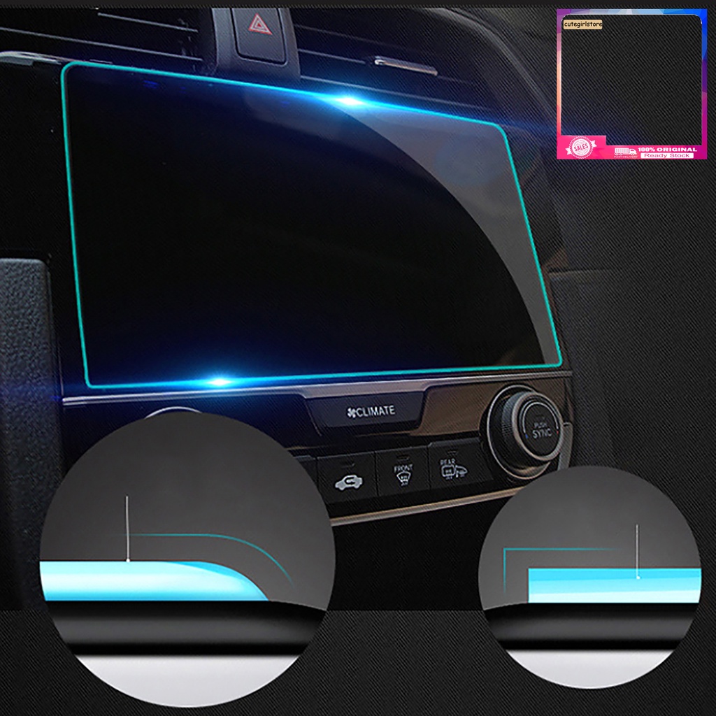 Kính Cường Lực Bảo Vệ Màn Hình Điều Khiển Trung Tâm GPS Cho Xe Hơi 7 Inch