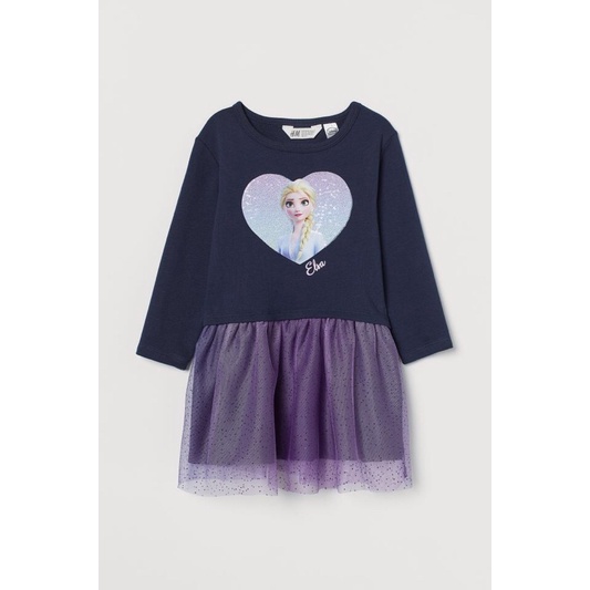 Váy elsa hm bé gái sale