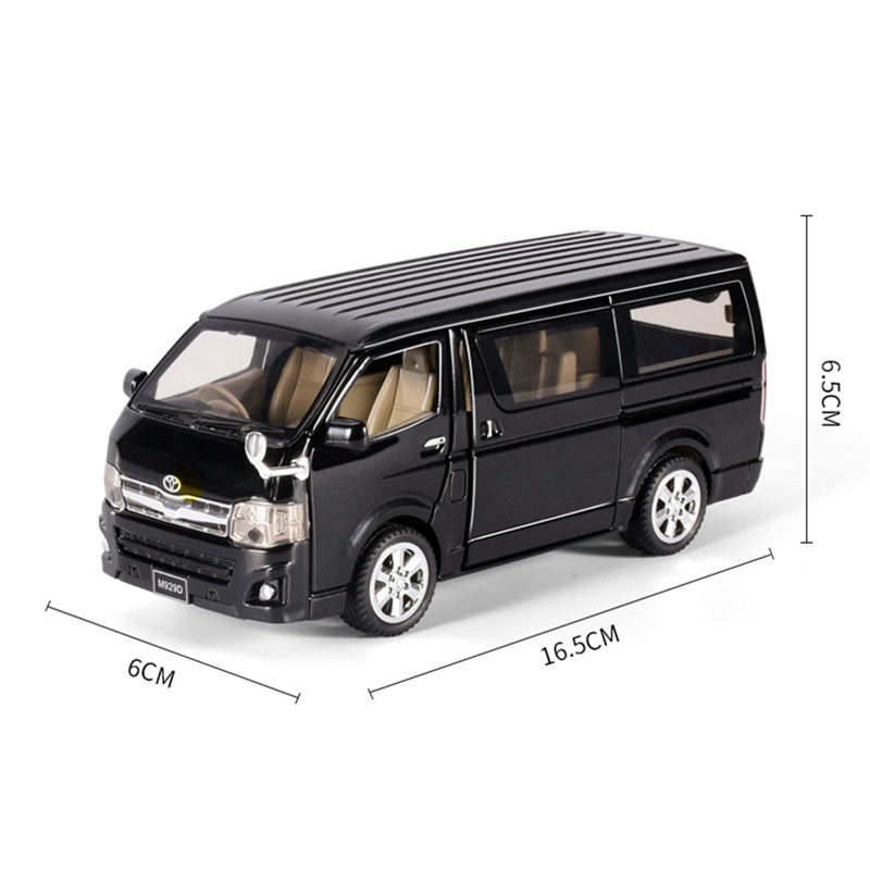 Xe mô hình Toyota Hiace 1:32 XLG