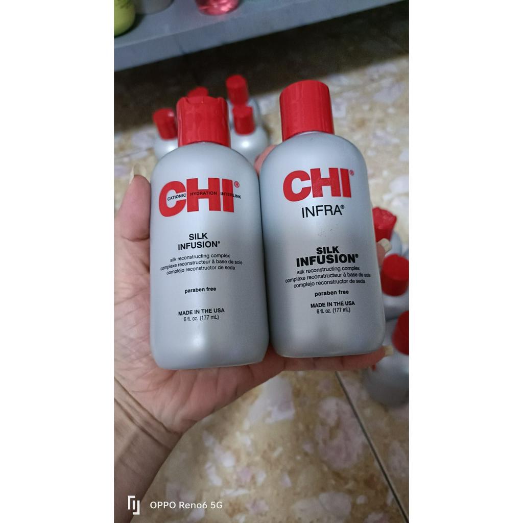 Tinh Dầu Dưỡng Tóc CHI Silk Infusion 59ml - 177ml