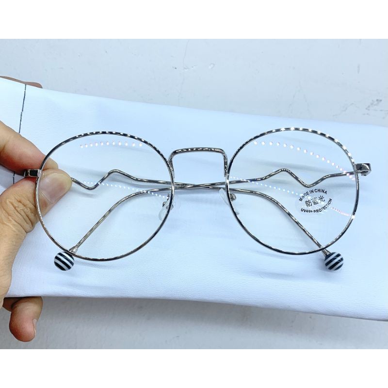 Gọng Kính Cận Nhịp Tim Đính Hạt Vintage 2021 | BigBuy360 - bigbuy360.vn
