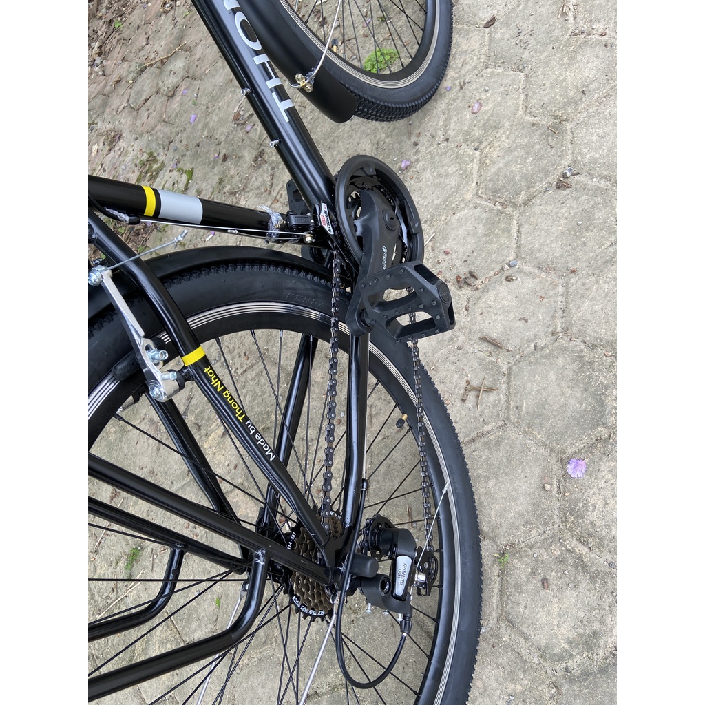 Xe đạp địa hình Thống Nhất MTB 26-05 đen mờ