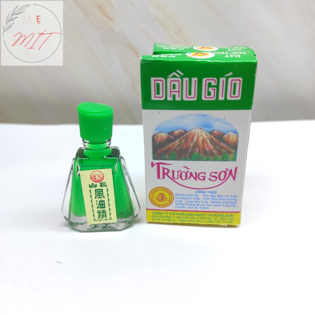 Dầu Gió Xanh - Dầu Gió Trường Sơn