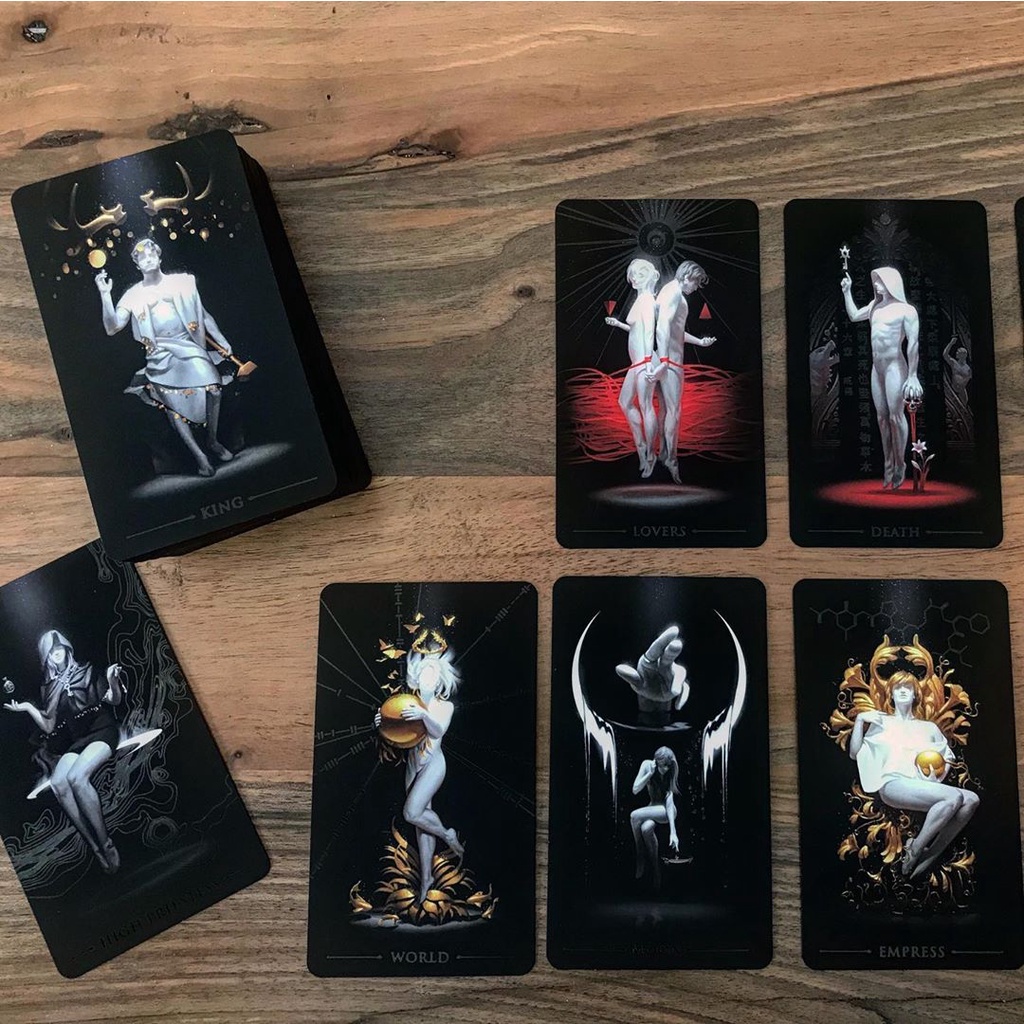 Bộ bài True Black Tarot T15