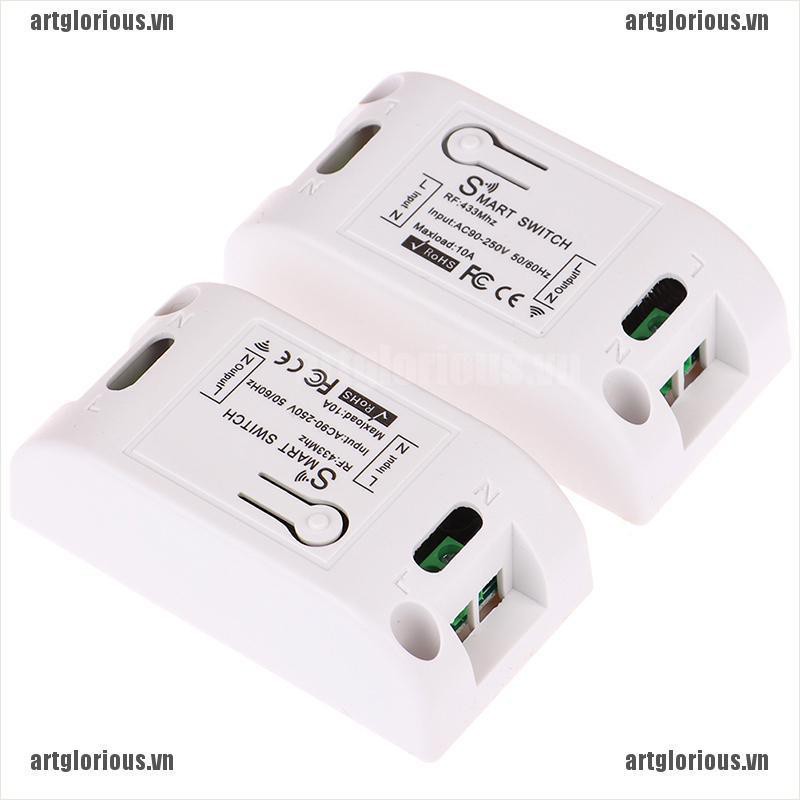 Rơ Le Điều Khiển Từ Xa Không Dây Thông Minh 433 Mhz RF