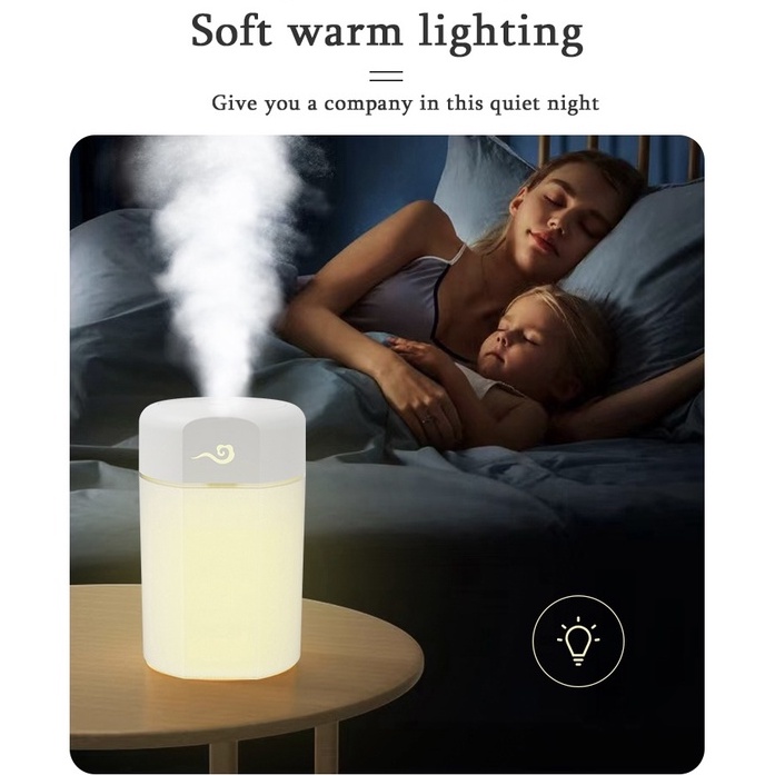 Máy phun sương SPRISE tạo ẩm không khí hình đám mây mini kết nối USB