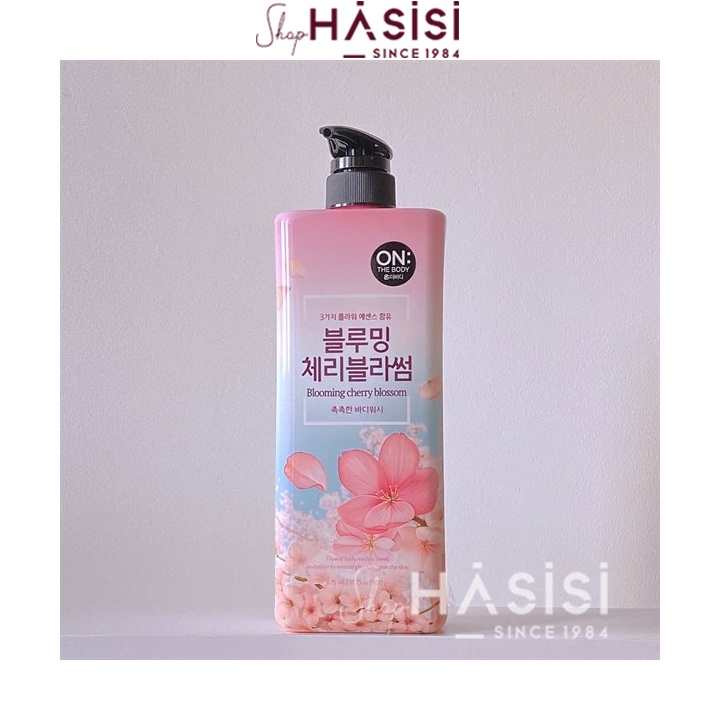 SỮA TẮM ON THE BODY - Cherry Blossom Wash 875ml ( Hoa Anh Đào )