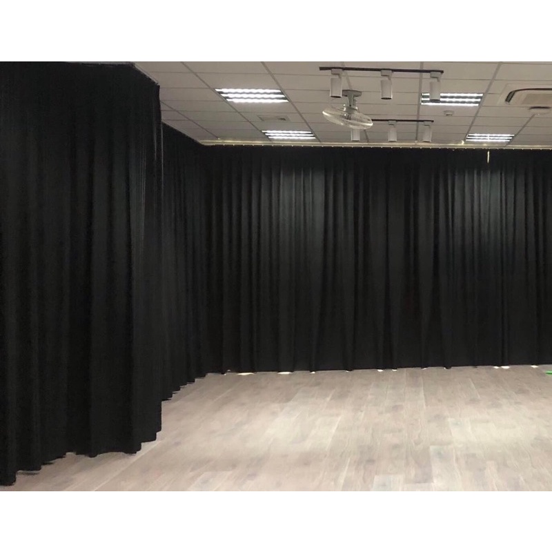 RÈM MÀU ĐEN - RÈM PHÒNG CHỤP HÌNH TRƯỜNG QUAY 3MX2M6 MÀU ĐEN