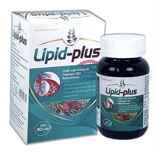 Viên Uống Giảm Mỡ Máu Lipid Plus Hỗ trợ giảm cholesterol máu, giúp giảm nguy cơ xơ vữa động mạch,