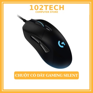 Chuột máy tính có dây Logitech G407 click không ồn, chuyên game, led RGB đẹp, nhanh và chính xác