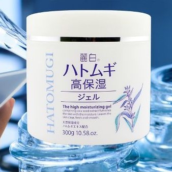 Kem Dưỡng Ẩm , Gel Dưỡng Ẩm Chuyên Sâu Hatomugi The High Moisturizing Gel 300g- Màu Trắng