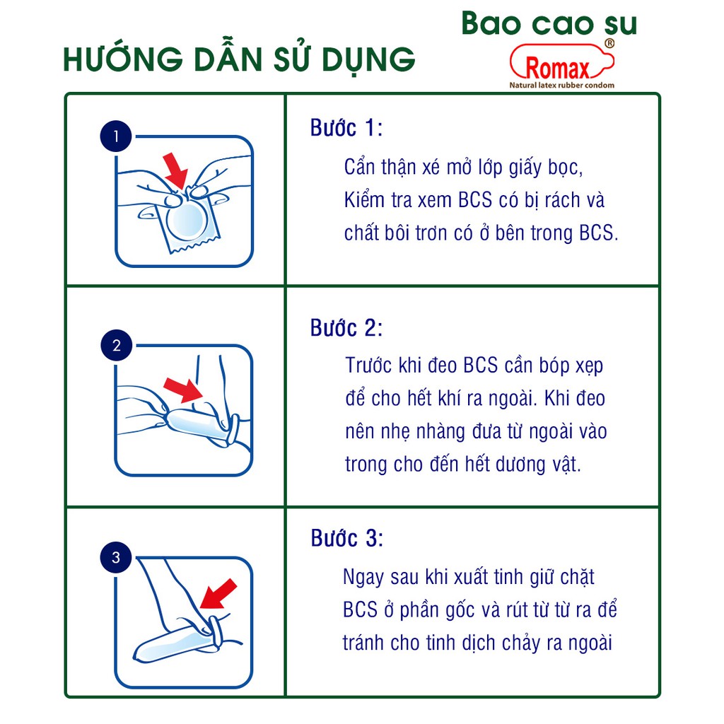 Bao cao su nhật bản siêu mỏng, chất lượng cao romax, trong suốt không màu, không mùi, không gây kích ứng