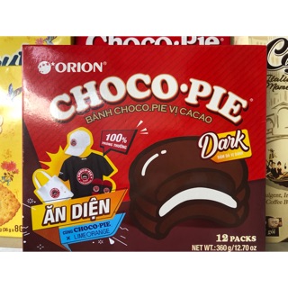 Bánh CHOCOPIE VỊ CACAO/TRUYỀN THỐNG ORION