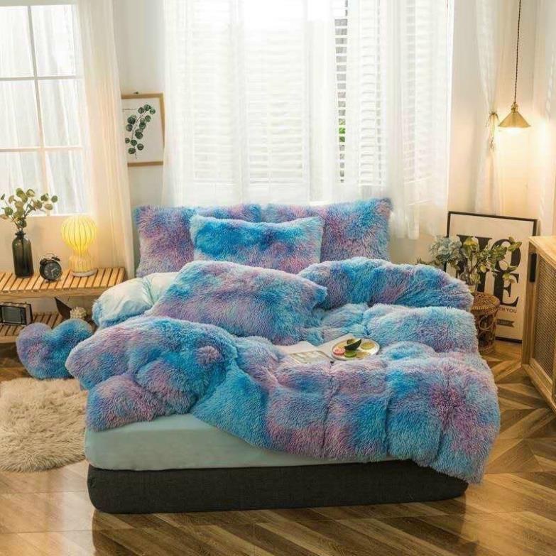 bộ chăn ga gối lông nỉ