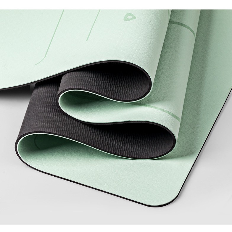 Thảm tập yoga định tuyến 12 chòm sao bám tốt, bền nhẹ 80x0.8 cm
