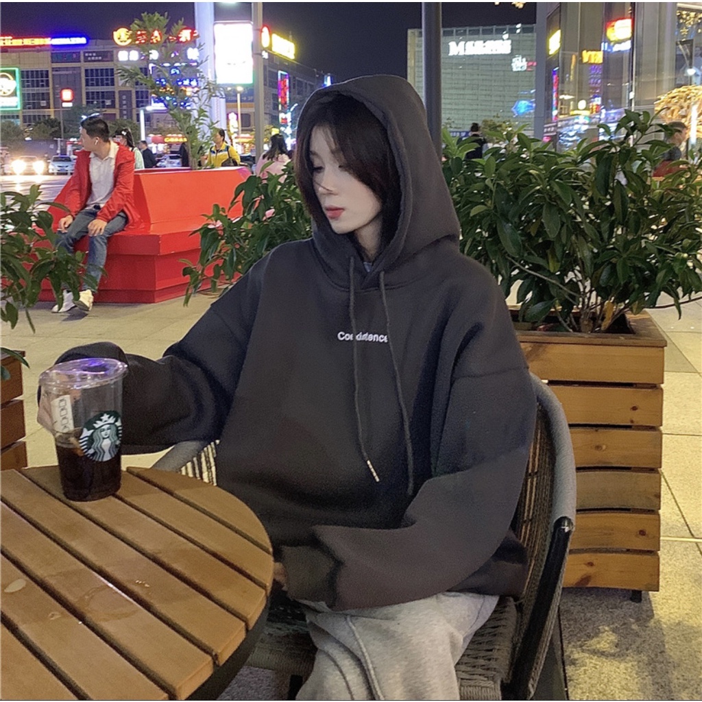 Áo hoodies nam nữ họa tiết giản đơn Miuzi,áo khoác nỉ thời trang unisex DT040 | BigBuy360 - bigbuy360.vn