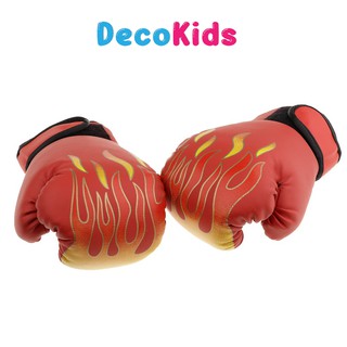Bộ Boxing Đấm Bốc Trẻ Em DECO KIDS, Găng Tay Dụng Cụ Đấm Bốc Quyền Anh Cho Bé