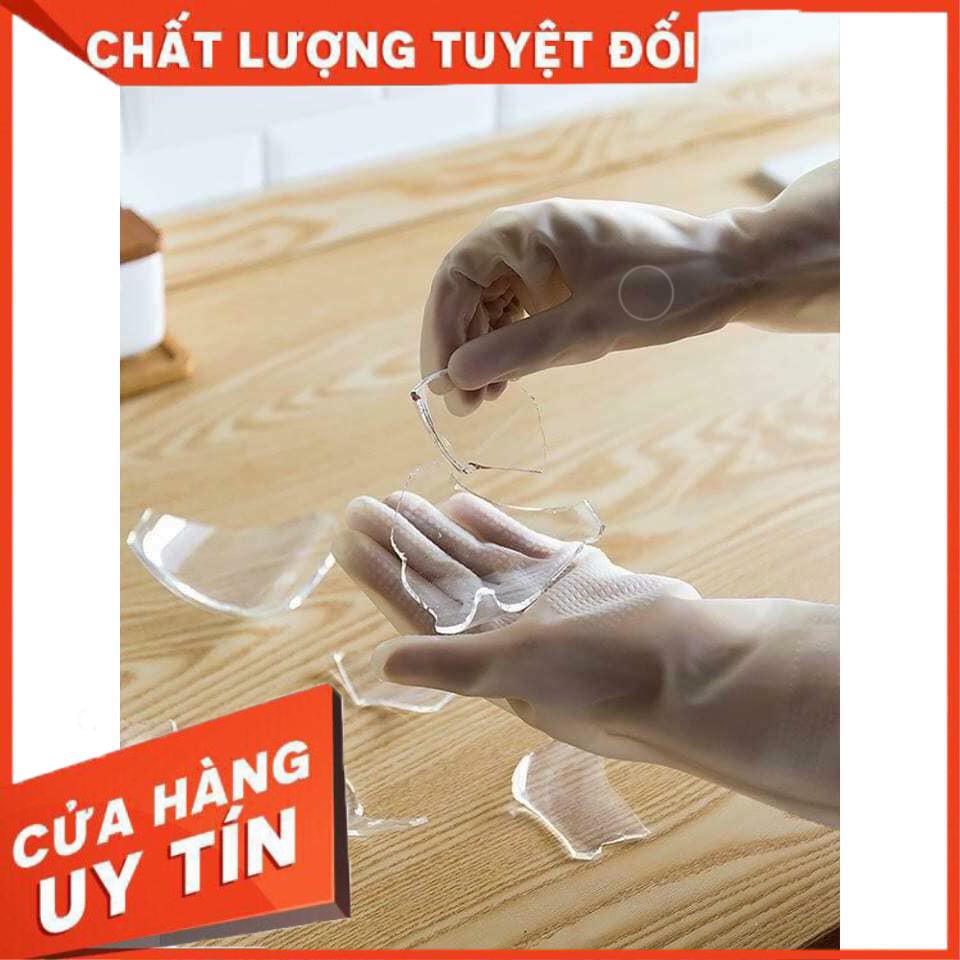 [XẢ KHO+FREE SHIP] Găng tay cao su siêu dai làm bếp làm vườn căt không đứt