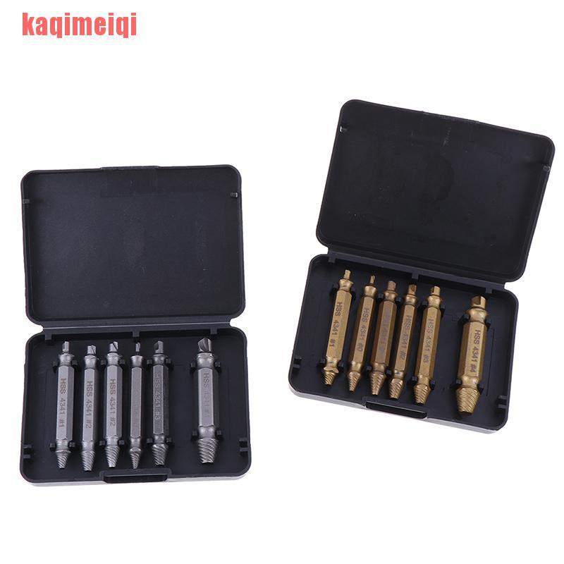 Set 6 Mũi Khoan Tháo Vít Bị Hỏng Dễ Dàng