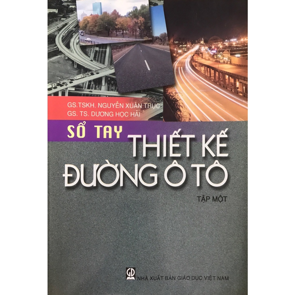Sách - Sổ Tay Thiết Kế Đường Ô Tô Tập 1