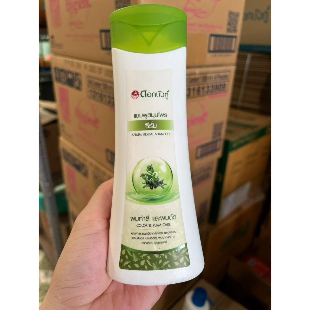 Chính hãng - Dầu gội thảo dược Twin Lotus Dok Bua Ku 200ml Thái Lan NPP Mộc Trà