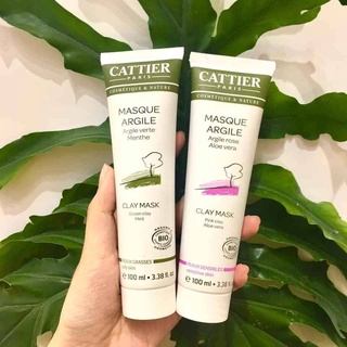 (Chuẩn Pháp100ml) Mặt nạ đất sét Cattier