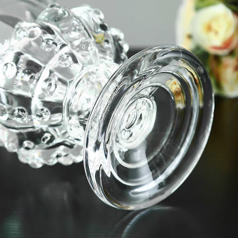 Ly thủy tinh phật thủ 14cm