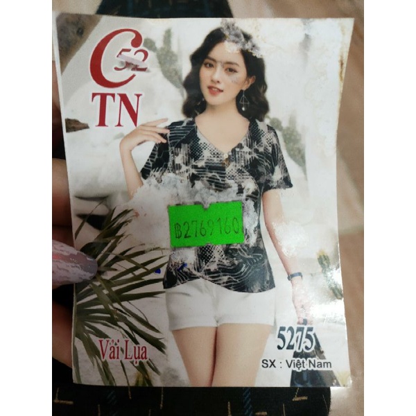 Áo voan lụa cao cấp lẻ size sale