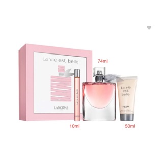 Bộ sản phẩm nước hoa và sữa dưỡng thể Lancome Perfume Set - HÀNG MỸ