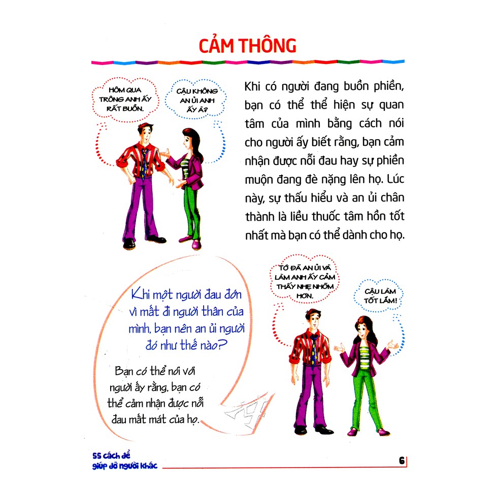 Sách: 55 Cách Để Giúp Đỡ Người Khác - 55 Way To Help Others
