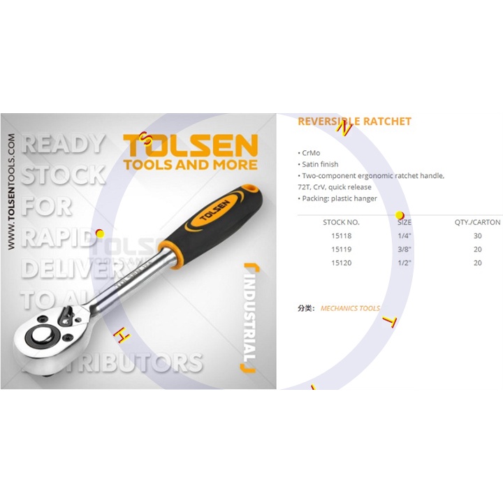 15120 cần típ tự động 1/2 in công nghiệp tolsen