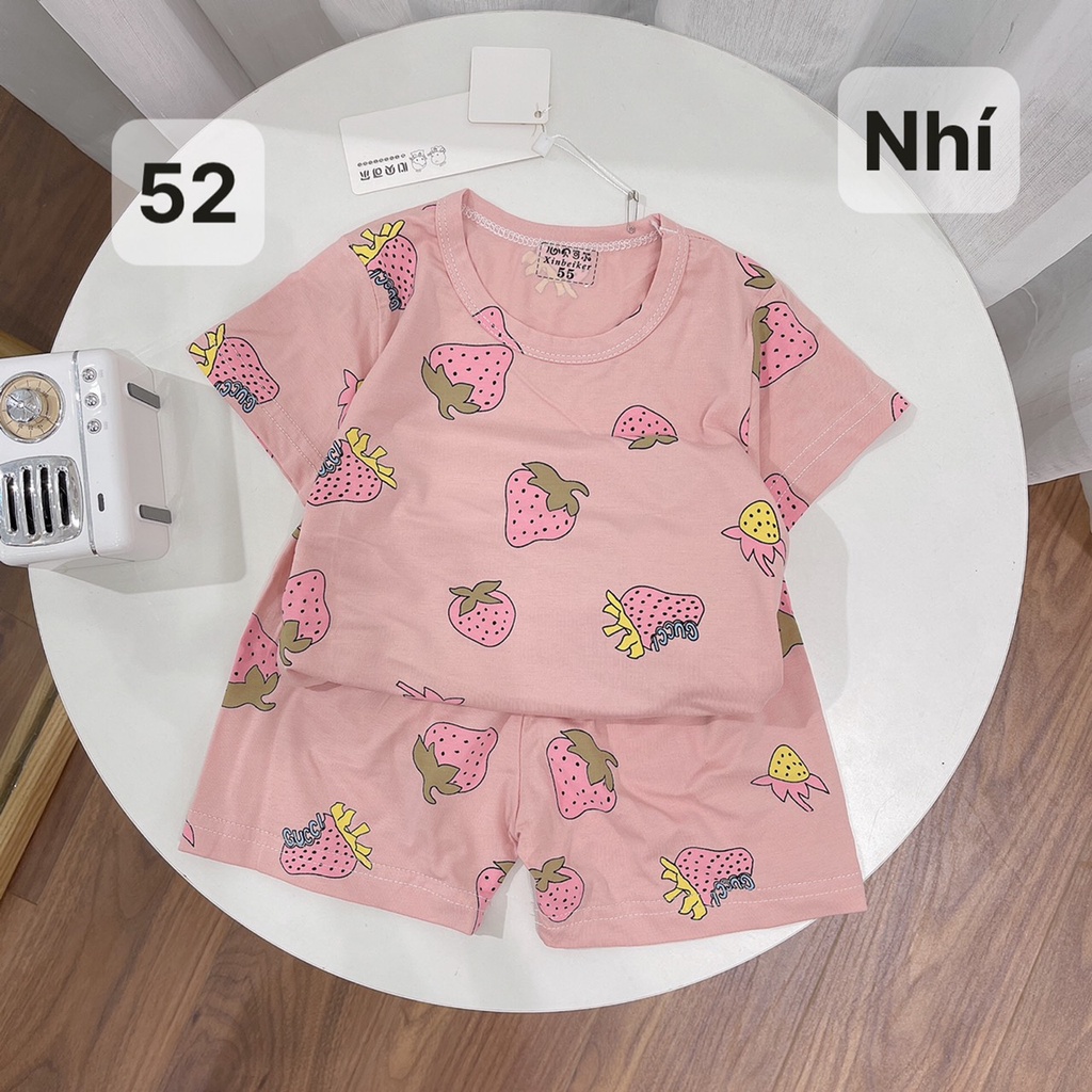 Bộ quần áo cho bé-M0039- Bộ cotton xất hàn cho bé trai bé gái.