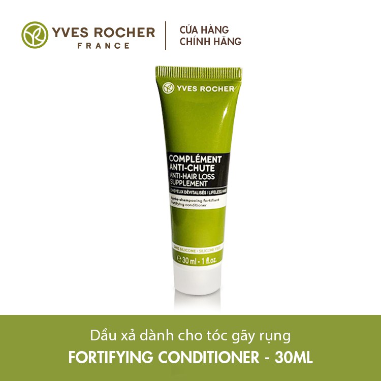 Dầu Xả Dành Cho Tóc Gãy Rụng Mini Yves Rocher Lifeless Hair Fortifying Conditioner 30ml