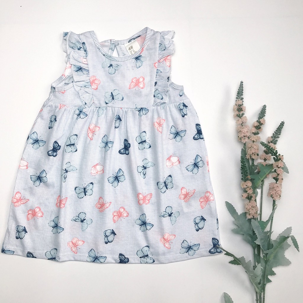 [H M Auth] Váy cánh tiên cho bé gái họa tiết thỏ