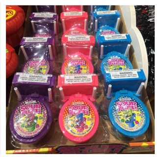 [Cực hot] combo 2 Kẹo Mút Bồn Cầu Sour Flush 39g - Mỹ