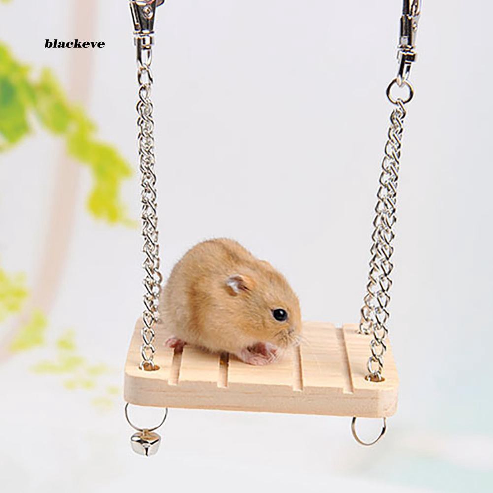 Xích Đu Đồ Chơi Có Chuông Treo Cho Chuột Hamster / Sóc / Vẹt Cưng