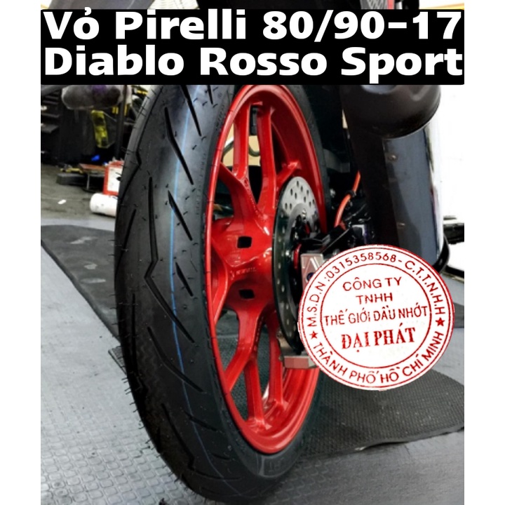 Vỏ Pirelli Diablo Rosso Sport 70/90-17,80/90-17,90/80-17,100/80-17