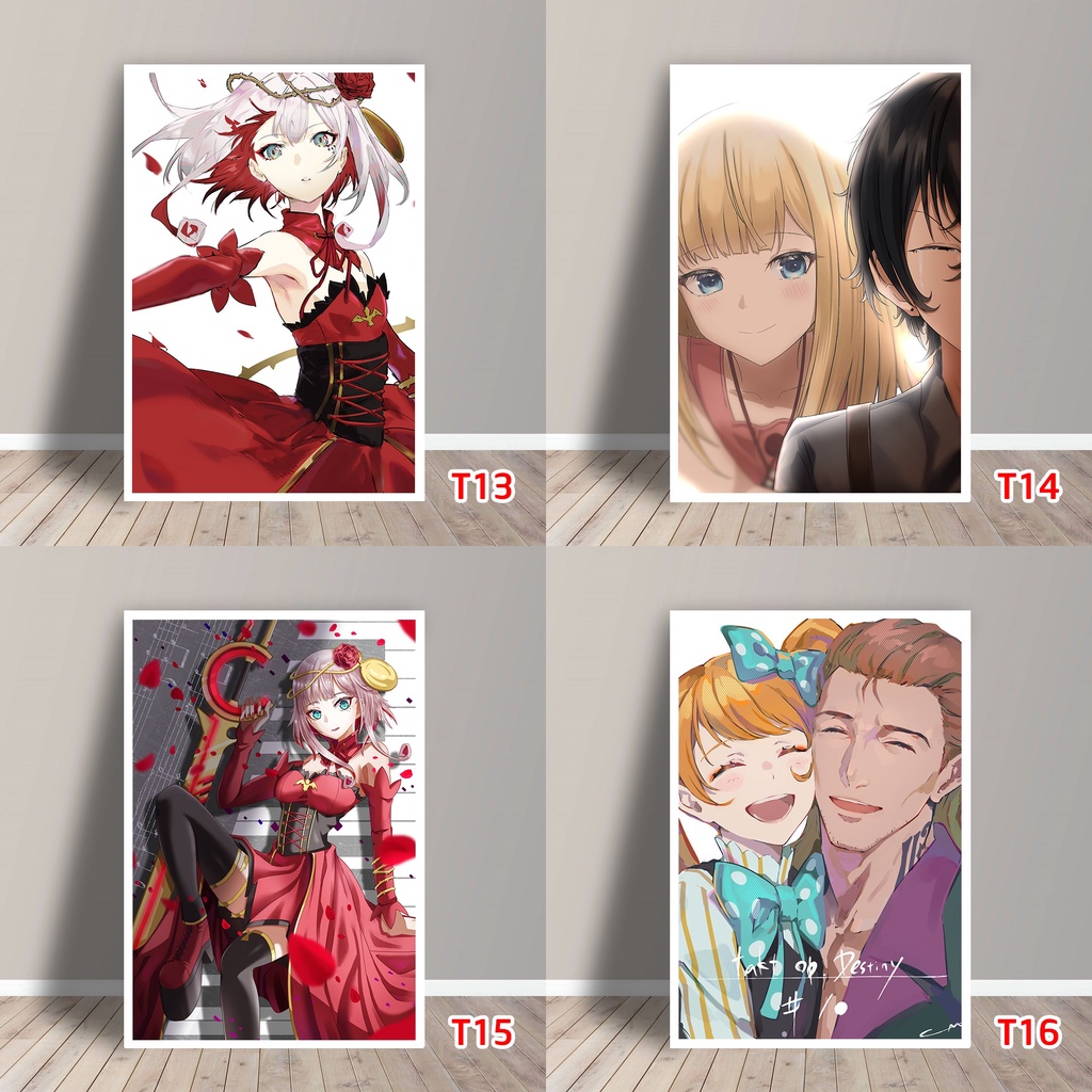 Tấm Postcard Cao Cấp Anime Takt Op. Destiny
