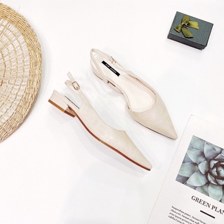 sandal slingback bit mũi 3cm - 1061