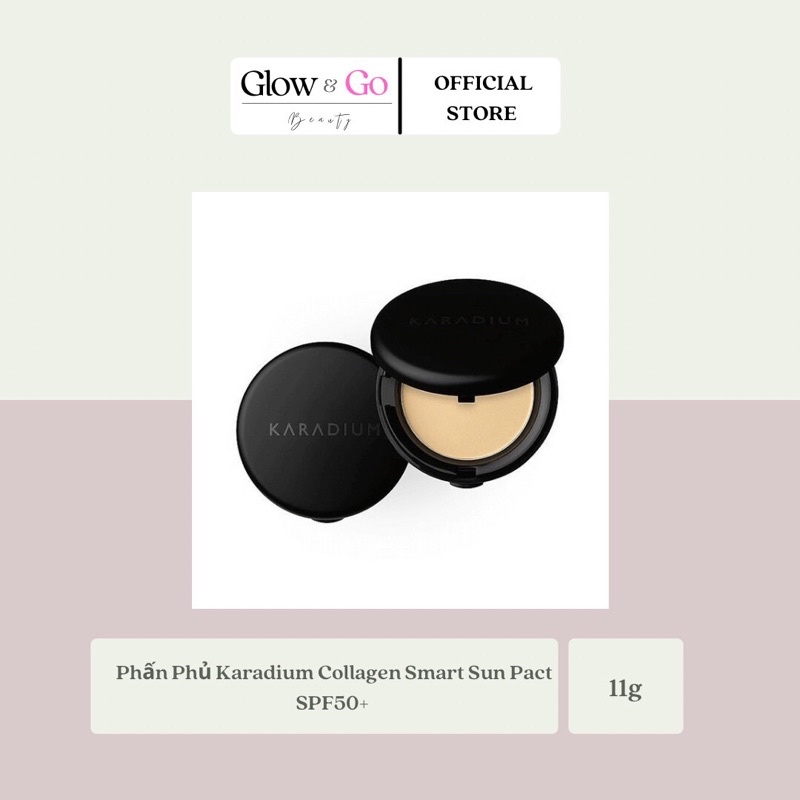 Phấn Phủ Karadium Collagen Smart Sun Pact SPF50 11g