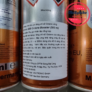 Phụ gia xăng Voltronic G30 Octane Booster +