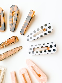 Kẹp tóc xinh nhiều màu (multi color hair clips)