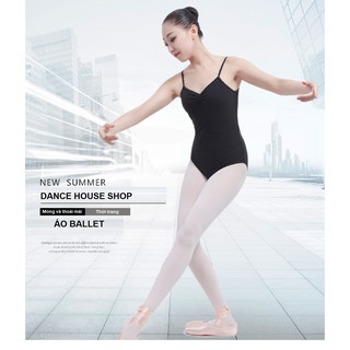 Áo ballet 2 dây / ballet leotards for women / áo tập ballet