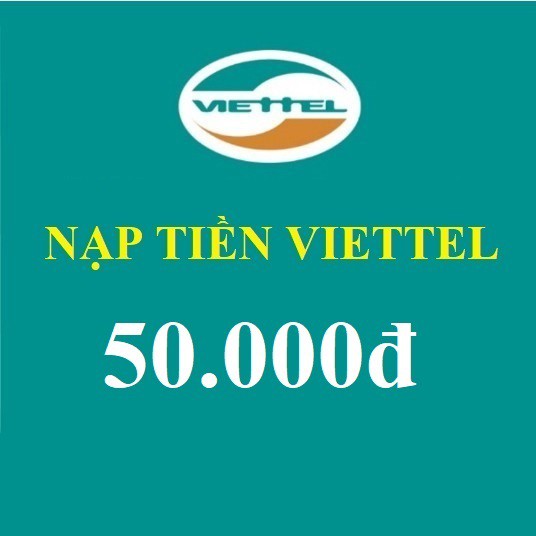 Mã thẻ cào 50k Viettel