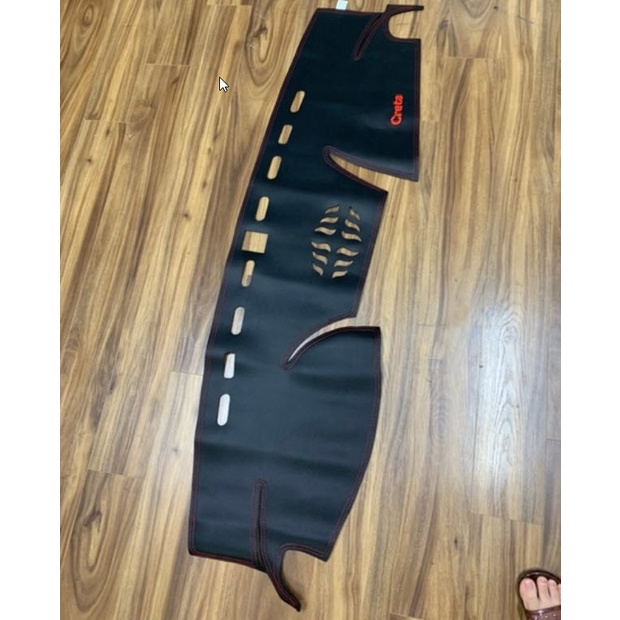 Thảm taplo da carbon xe Hyundai Creta 2022 2023