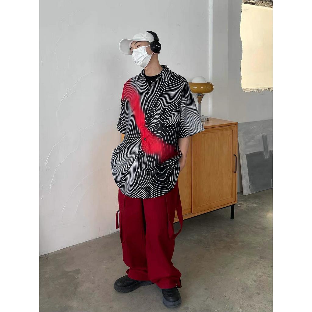 Áo Sơ Mi Nam Ngắn Tay Cổ Bẻ Thời Trang Hàn