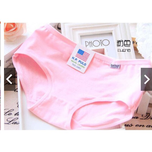 Quần Lót Cotton xuất mỹ pulo Mềm Mịn Siêu Thoáng Mát